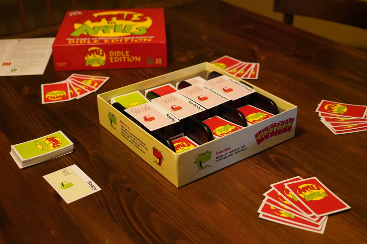 Apples to Apples Bible Edition For Groups Did He Play That Card